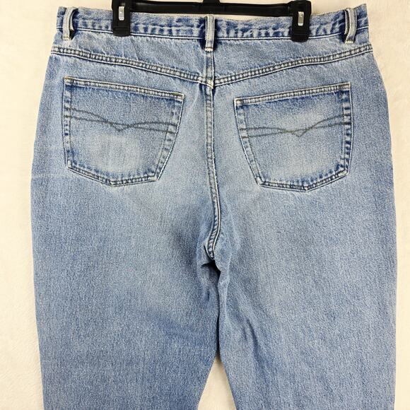 Vintage Anchor Blue Loose Jeans 40x32 Fits 39x30 Baggy Distressed Y2K Skater 90s - Picture 10 of 15